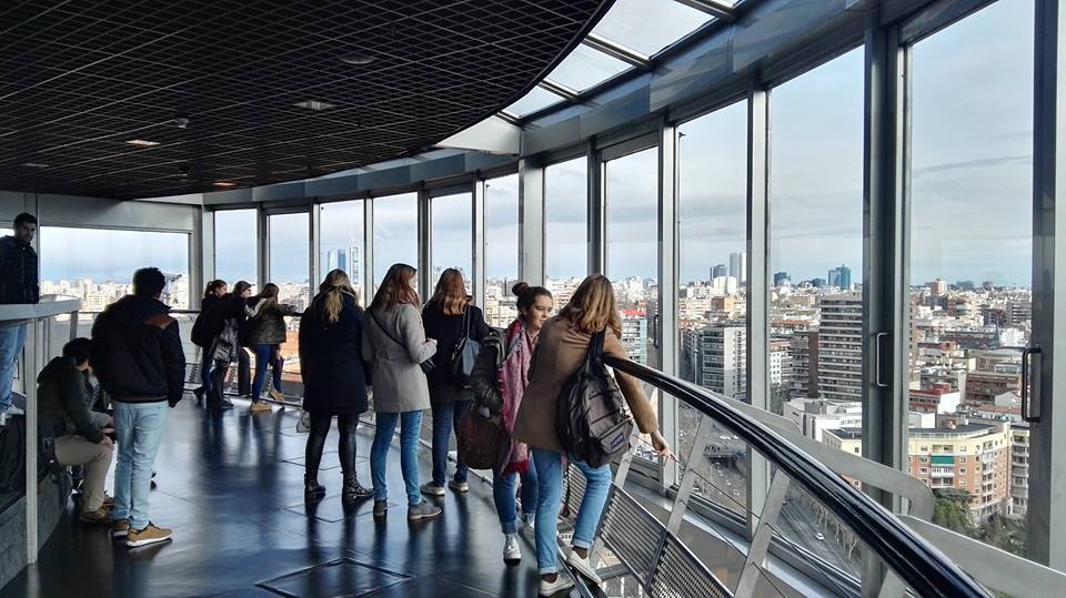 Actividades extraacadémicas - Vistas panoramicas de Madrid